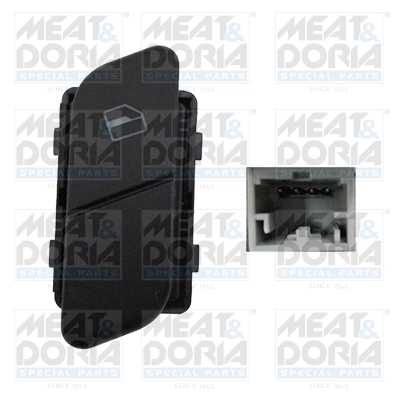 Switch, window regulator